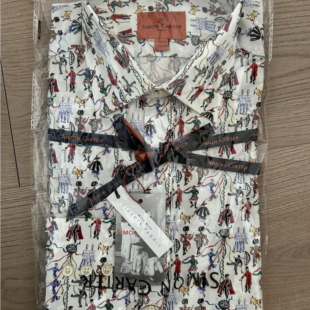 Simon Carter Multicolor Patterned Shirt - Picture 4 of 5
